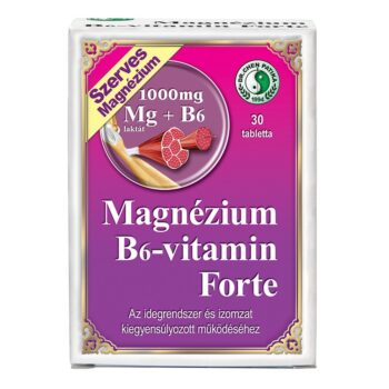 Dr. Chen Magnézium - B6-vitamin forte tabletta - 30db