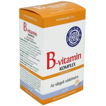 Interherb B-vitamin komplex mega dózis - 60db