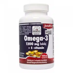 Jutavit Omega-3 + E-vitamin kapszula - 100db