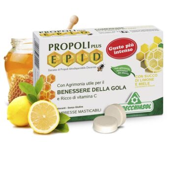 Specchiasol EPID Propolisz szopogatós tabletta mézes-citromos ízű tabletta - 20 db