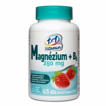 1x1 Vitamin magnézium + B6-vitamin rágótabletta - 45db