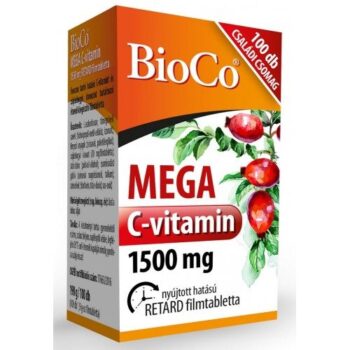 BioCo Mega C-vitamin 1500mg filmtabletta - 100db