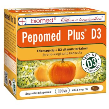 Biomed Pepomed Plus D3-vitamin kapszula - 100db
