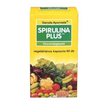 Garuda Ayurveda Spirulina Plus vegán kapszula - 60db