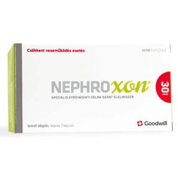 Nephroxon speciális gyógyászati célra szánt élelmiszer csökkent veseműködés esetén kapszula - 60db
