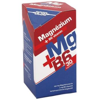 OCSO Magnézium+B6-vitamin kapszula - 30 db