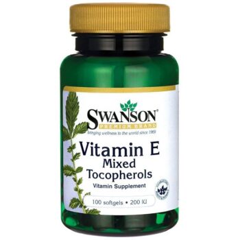 Swanson Ex-200NE E-vitamin kapszula - 100db