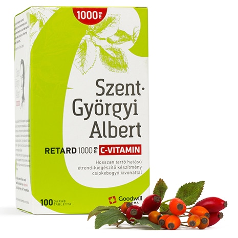 Goodwill Szent-Györgyi Albert Retard C-vitamin 1000mg tabletta - 100db