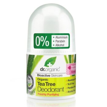 Dr. Organic bio teafa golyós dezodor - 50ml