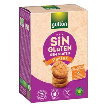 Gullón glutén-, tej- és laktózmentes keksz Pastas - 200g