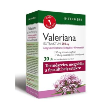 Interherb Napi 1 valeriana extraktum kapszula - 30db