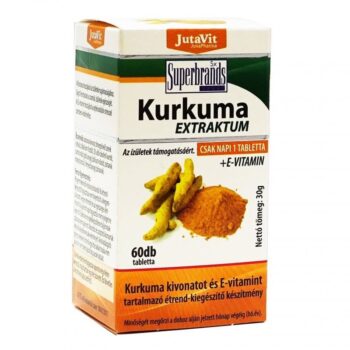 Jutavit Kurkuma extraktum tabletta - 60db