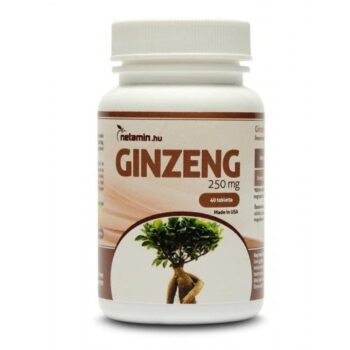 Netamin Ginzeng 250mg tabletta (SZUPER kiszerelés) - 120db