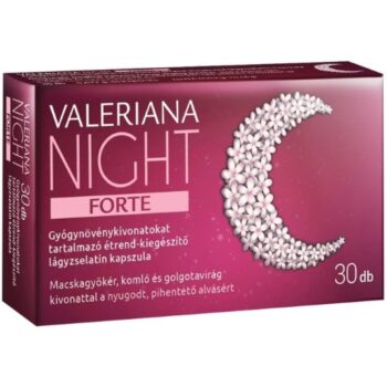 Valeriana Night Forte kapszula - 30db