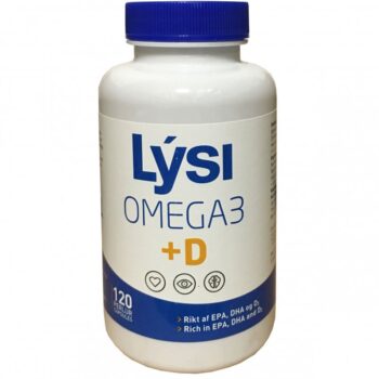 Lysi Omega-3 + D-vitamin kapszula - 120db