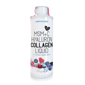 Nutriversum MSM+C Hyaluron Collagen Liquid erdei gyümölcs - 500ml