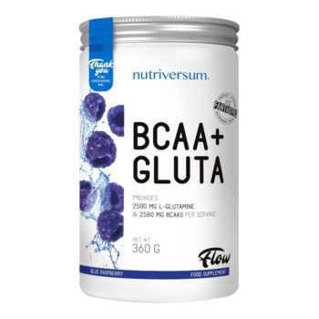 Nutriversum FLOW BCAA+GLUTA kékmálna - 360g