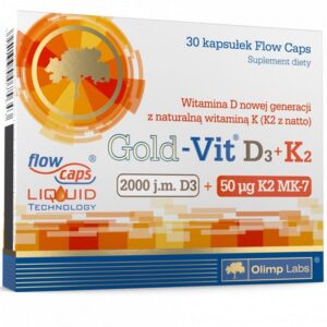 Olimp Labs Gold-Vit D3+K2 2000 IU kapszula - 30db