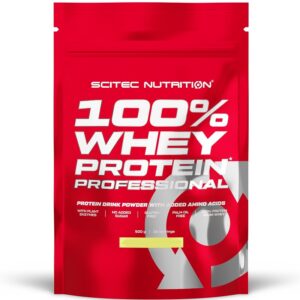 Scitec Nutrition 100% Whey Protein Professional jegeskávé - 500g