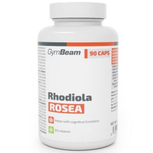 GymBeam Rhodiola Rosea Root - Aranygyökér/Rózsagyökér kapszula - 90db