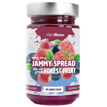 GymBeam Jammy Spread erdei gyümölcs desszert - 220g