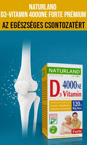 Naturland D3-vitamin 4000NE Forte Prémium